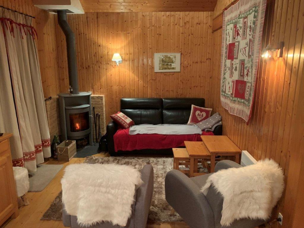 Chalet Proche Morzine Et Lac Leman Wifi Offert Le Biot Exterior foto